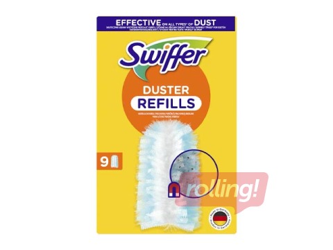 Tolmupuhasti varuharjad, Swiffer, 9 tk