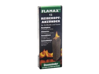 Süütekubud/tikud Flamax, ökoloogilised, 12 tk.