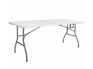 Kokkupandav laud Springos, valge, 180x74x74cm