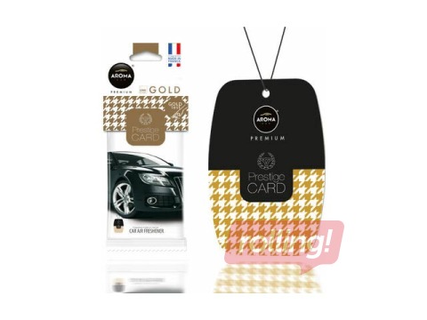 Auto õhuvärskendaja Aroma Car, Prestige Cellulose, Gold