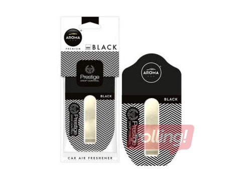 Auto õhuvärskendaja Aroma Car, Prestige Drope C, Black