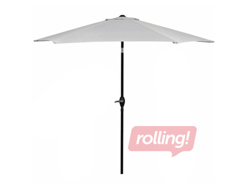 Aia päikesevari Springos, hall, must raam, 2.5m