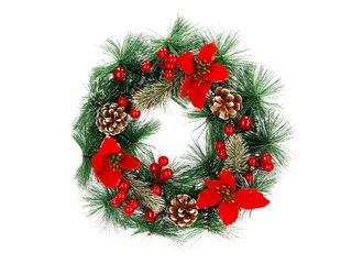 Kaunistus Springos kunstlik jõulupärg, 33cm