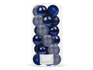 Jõulupuu kaunistused Springos, pallid, tumesinised, 20 tk