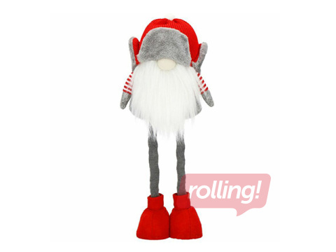 Jõulukaunistus Springos, päkapikk teleskoopjalgadega, 50cm