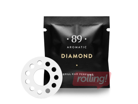 Autoõhuvärskendaja täitepakend Aromatic 89, ventilatsiooniavasse, Diamond