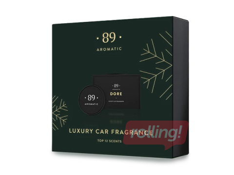 Autoõhuvärskendajate komplekt Aromatic 89, ventilatsiooniavasse, Talvekollektsioon