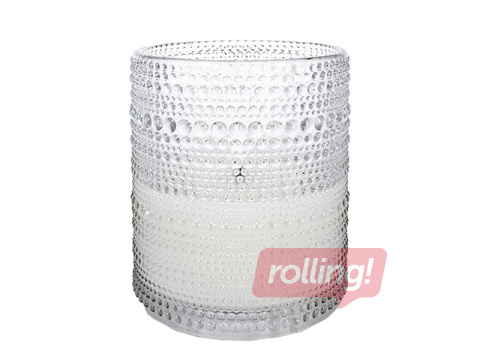 LED-küünal Wings, Top taimeriga, valge, 10x12.5cm