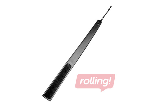 Riidehari sametriietele, must, puidust