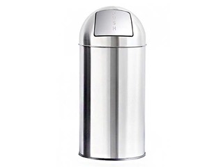 Prügikast Hurley, luugiga, 40 l, Ø 350 x 770 mm, roostevaba
