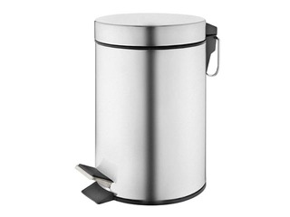 Prügikast pedaaliga Okko, roostevaba teras, 20l