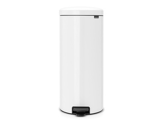 Pedaaliga prügikast Brabantia, NewIcon, valge, 30l