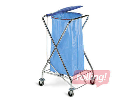 Prügikotihoidik Dust kaanega, 120l kottidele