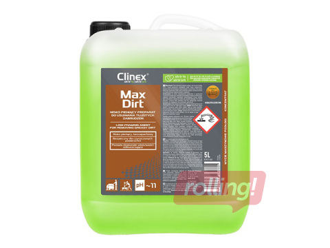 Puhastusvahend Clinex Maxdirt, 5l