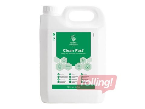Tualeti puhastusvahend Evans Vanodine Clean Fast, 5l
