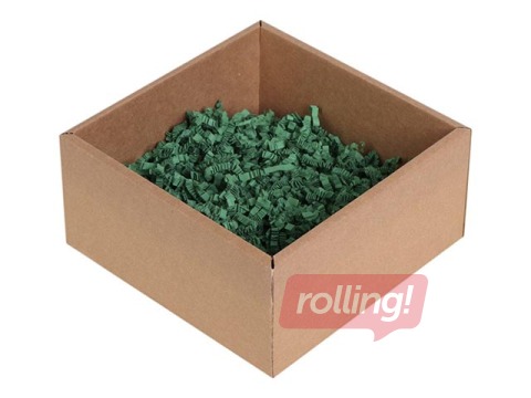 Paberilaastud 4 mm, 1 kg, tumeroheline