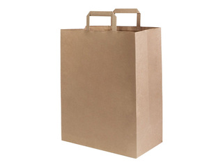 Paberist kotid sangadega, pruunid, 220x100x240mm