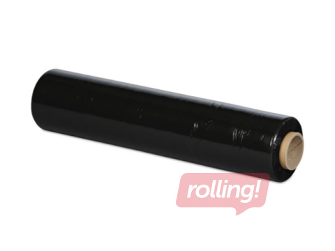 Aluste pakkekile, 45cm x 270m, 23 mikronit, must