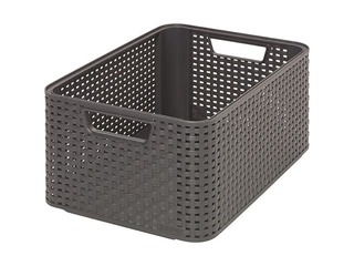 Box Style M, 38.6x28.7x17 cm, dark gray