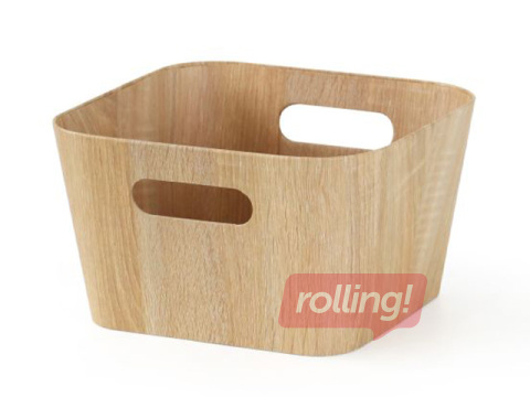 Hoiukarp Kitchisimo, puiduefektiga, 27×27×16cm