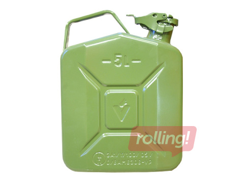 Kütusekanister Valpro, roheline, 5l