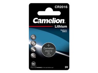 Patarei Camelion Lithium, nööppatarei, CR 2016, 1 tk. 
