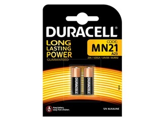 Patareid Duracell MN21/A23, 12V, 2 tk. 