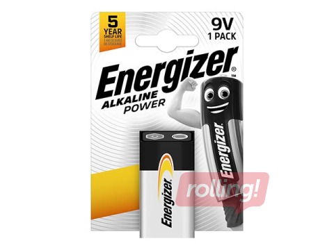 Patarei Energizer Base Alkaline, B1, 9V, 1 tk.