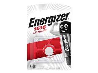 Patarei Energizer Lithium, nööppatarei, CR 1616, 1 tk. 