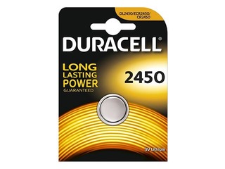 Patarei Duracell, nööppatarei, CR2450, 1 tk.