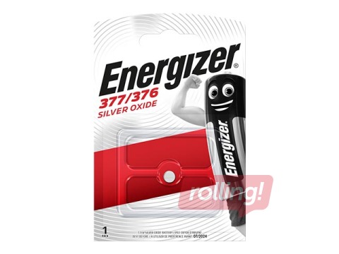 Patarei Energizer 377, 1.5V, 1 tk.