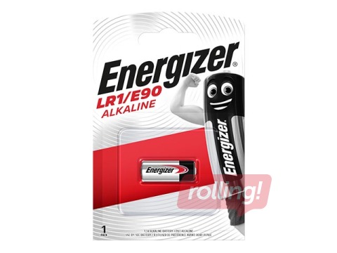 Patarei Energizer LR1/E90/MN9100, 1.5V, 1 tk.