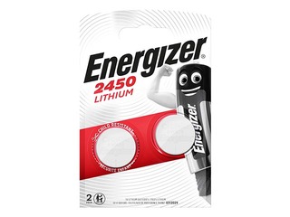 Patareid Energizer, nööppatarei, CR2450, 2 tk.