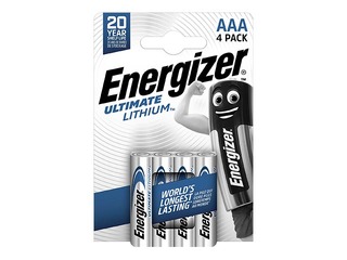 Patarei Energizer Ultimate Lithium, AAA, (4 tk)