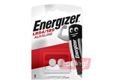 Patareid Energizer, LR54, 2 tk.
