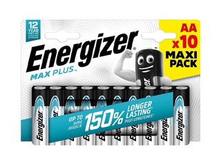 Patareid Energizer, Max Plus, AA, 1.5V, 10 tk.