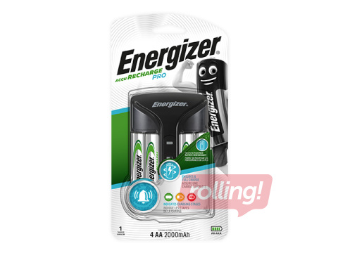 Bateriju lādētājs ENERGIZER PRO +4xAA CHPRO-EU