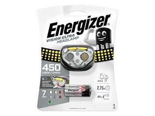 Energizer Vision Ultra pealamp, 450l m, 3 x AAA