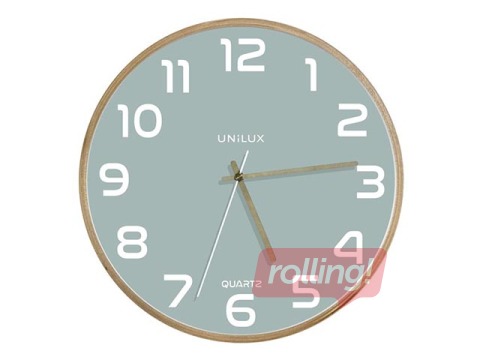 Seinakell Unilux Baltic, puidust, roheline, 31.5 cm
