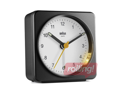 Äratuskell Braun BC03, must, valge