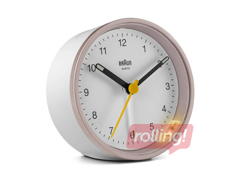 Äratuskell Braun BC12, roosa, valge