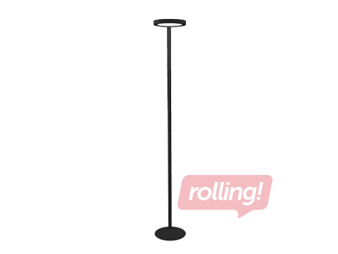Põrandalamp Unilux Opus, LED, must, 182cm