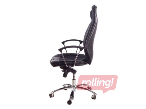 Kontoritool Gamma, ergonoomiline, must