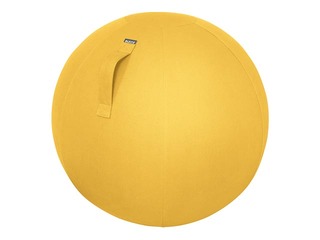 Tasakaalupall Leitz Ergo Cosy Active, kollane, 65 cm
