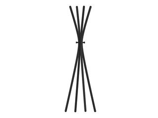 Riidenagi Unilux Totem, must, 8 konksu, 175cm
