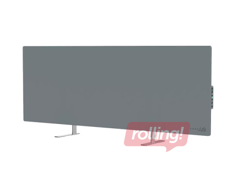 Nutikas elektriradiaator AENO Premium Eco Smart, 700 W, karastatud klaas, infrapuna + konvektsioonkütte režiim, LED-ekraan, hall