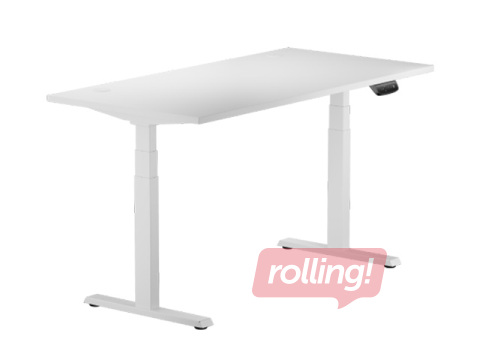 Electric height - adjustable table Up Up Thor L, valge