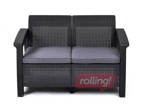 Aia diivan Keter Corfu, Love Seat, kahekohaline, hall