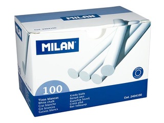 Tahvlikriit Milan, 100 tk., valge