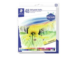Pastel soft chalks Staedtler 2430, 48 colours